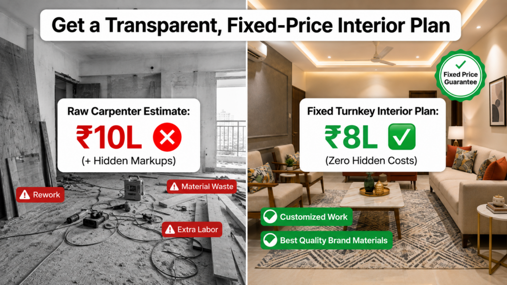 from raw estimate to fixed price finish